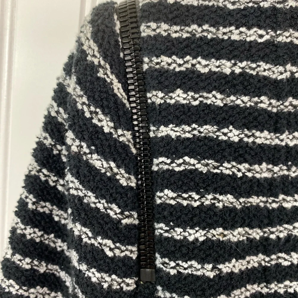 Theory Blazer Tweed Striped size L - Picture 3 of 6